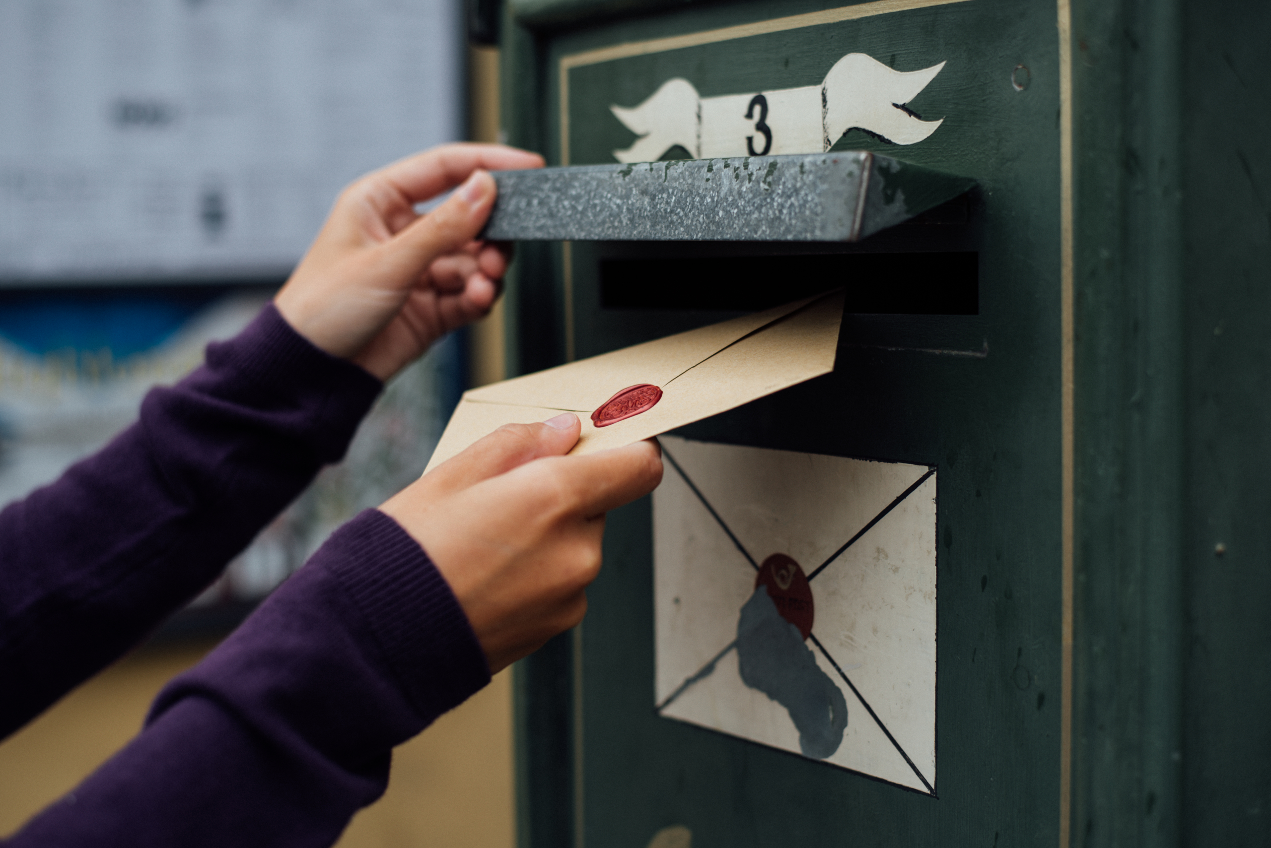 courrier boîte postale